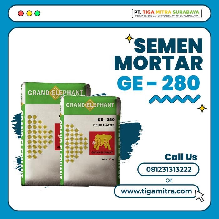 [Expert] Semen Mortar Finish Plester GE 280 / Semen Mortar Render
