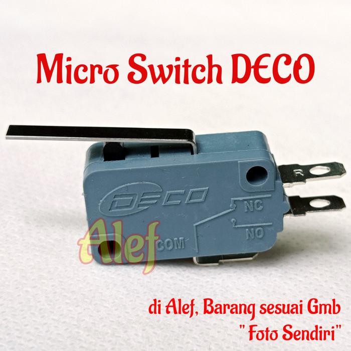 [Expert] Microswitch deco limitswitch mikroswit saklar micro switch