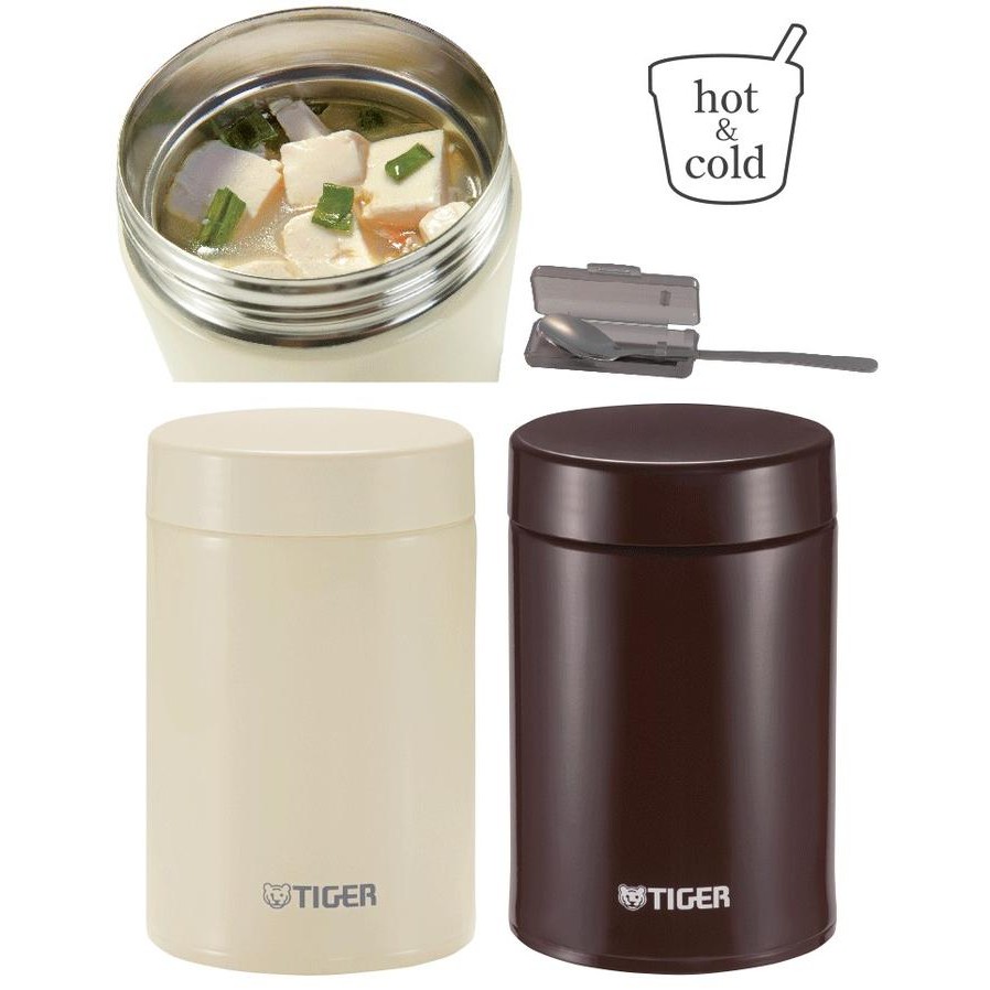 FOOD JAR 750 ml TIGER MCJ-A075 Termos Soup Bubur TIGER + TAS