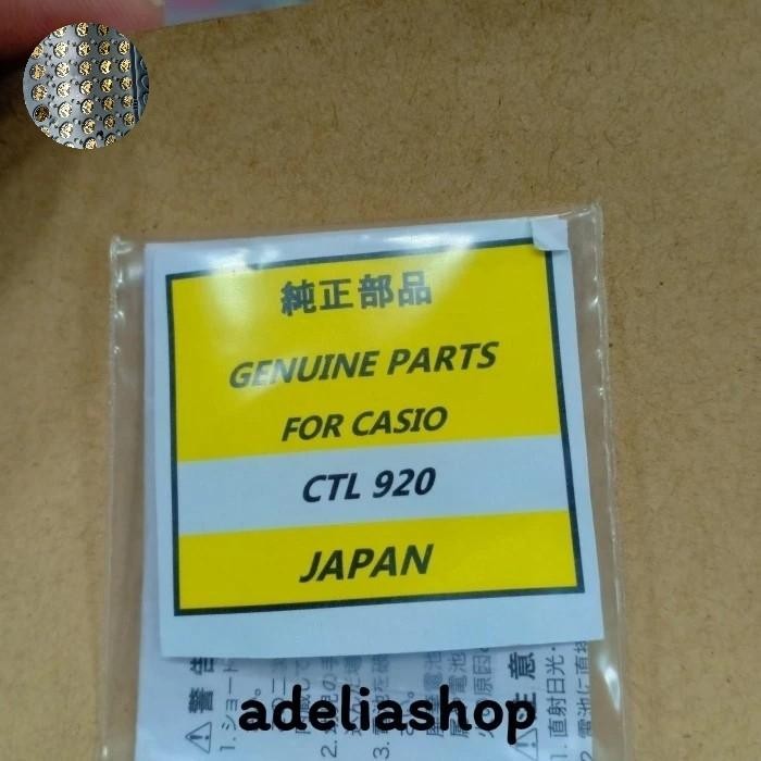 Terlaris BATERAI JAM TANGAN TYPE CTL920F BATERAI SOLAR JAM CASIO SALE