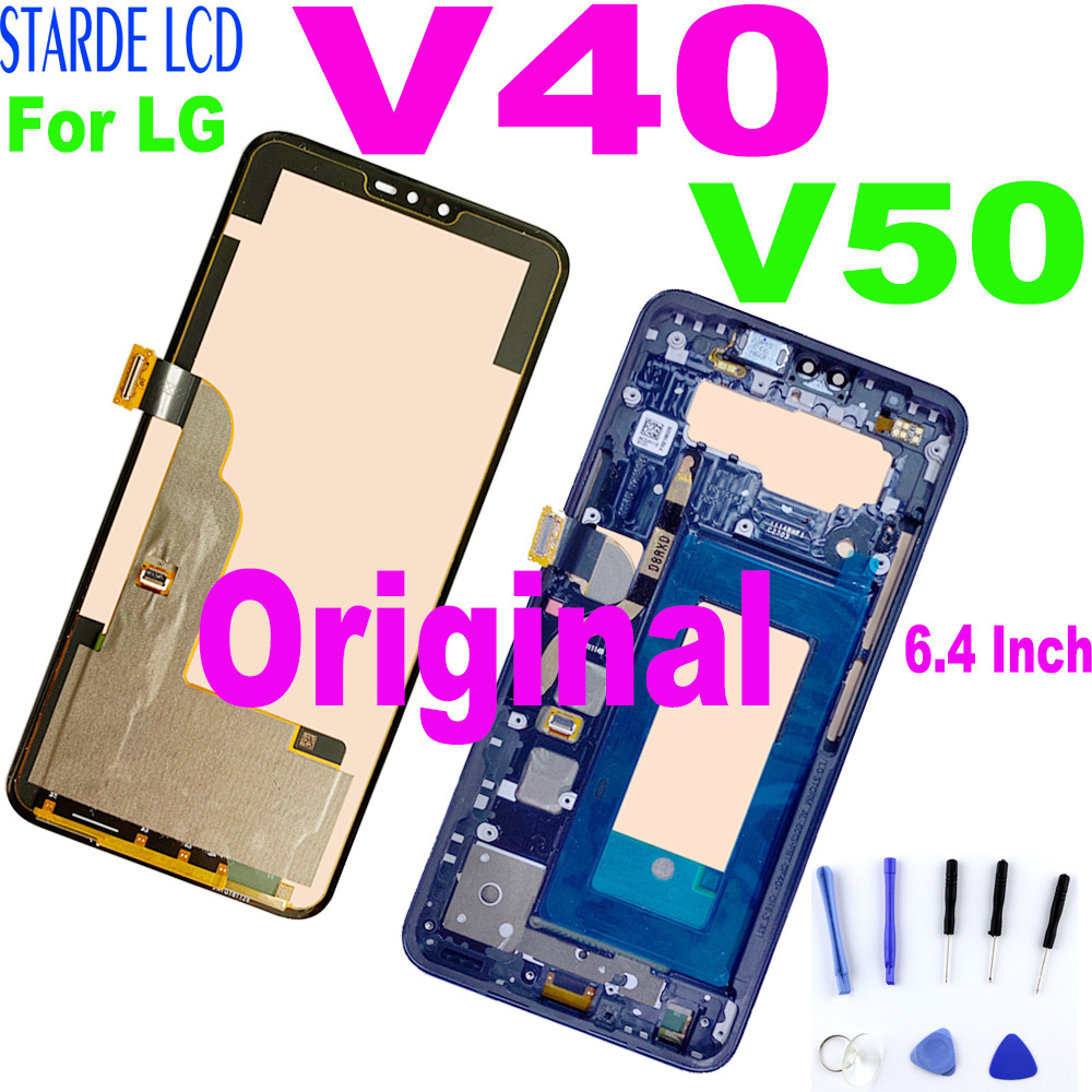 Original For LG V40 V50 LCD Display Touch Screen Digitizer Assembly