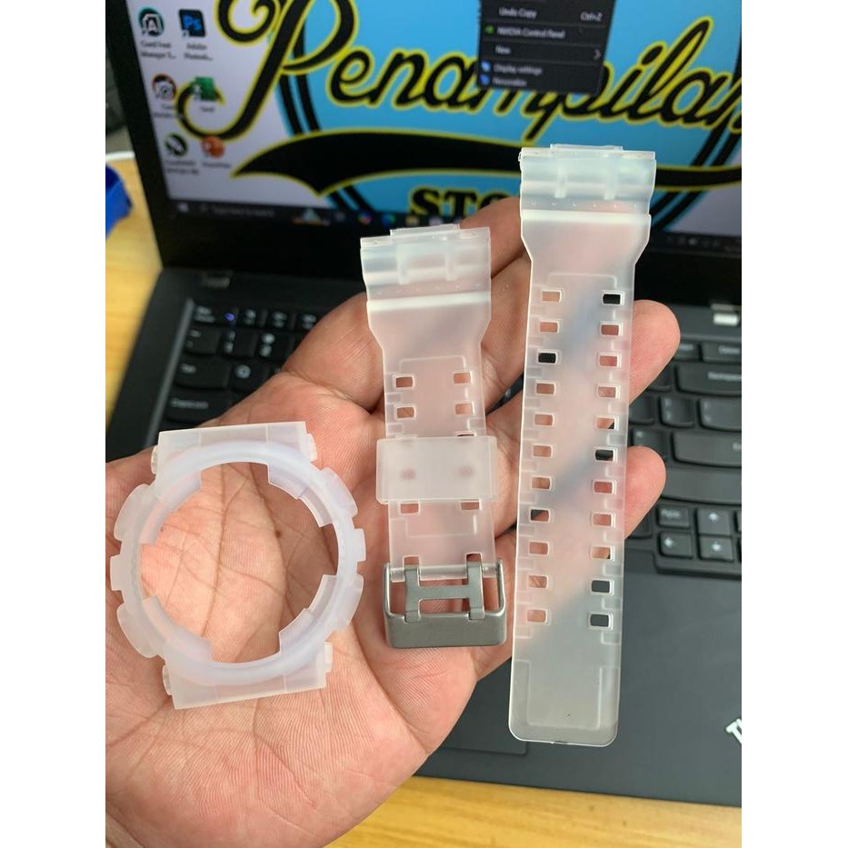 Terlaris Transparan bazel jam Bezel jam tangan set g shock GA100 GA-110 SALE