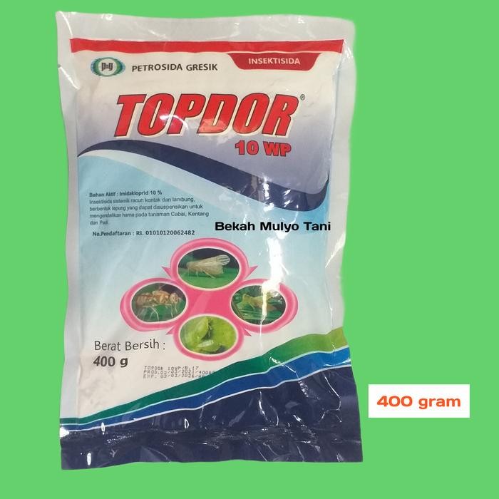 Terlaris Insektisida Topdor 10WP 400gr Pembasmi Hama Kutu wereng walang sangit SALE
