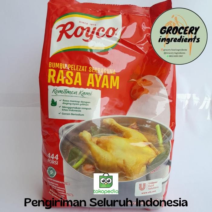 

Royco bumbu kaldu ayam 1kg/royco rasa ayam/bumbu penyedap rasa