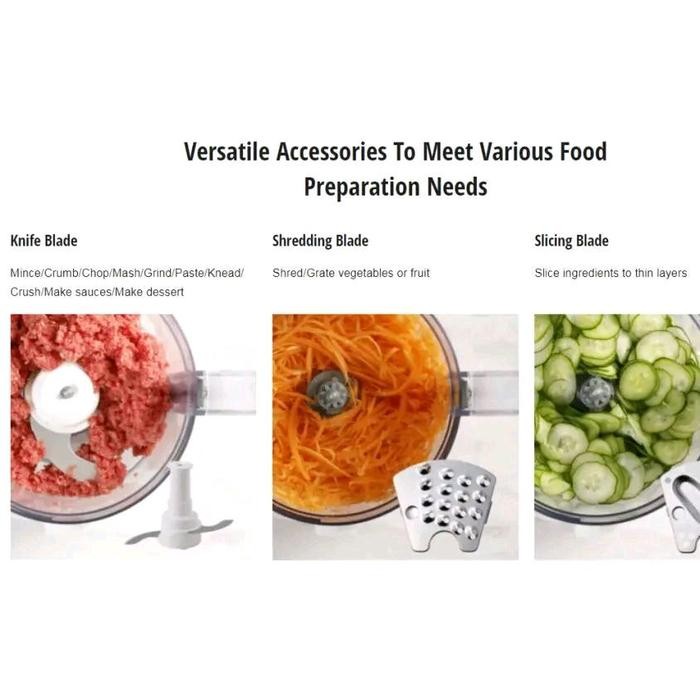 Food Processor Panasonic MK-F310 2.4 Liter Chopper Penggiling Daging