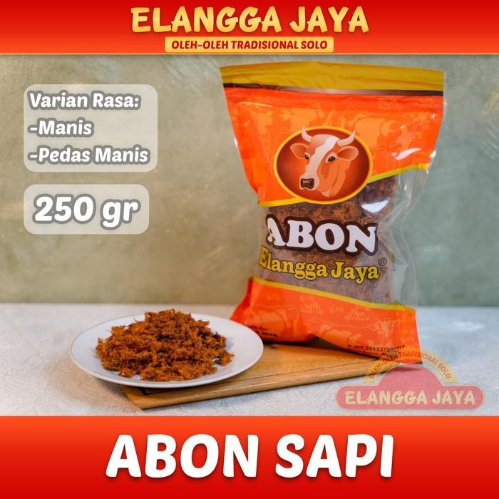 

Abon Sapi ELANGGA JAYA kemasan 250gram