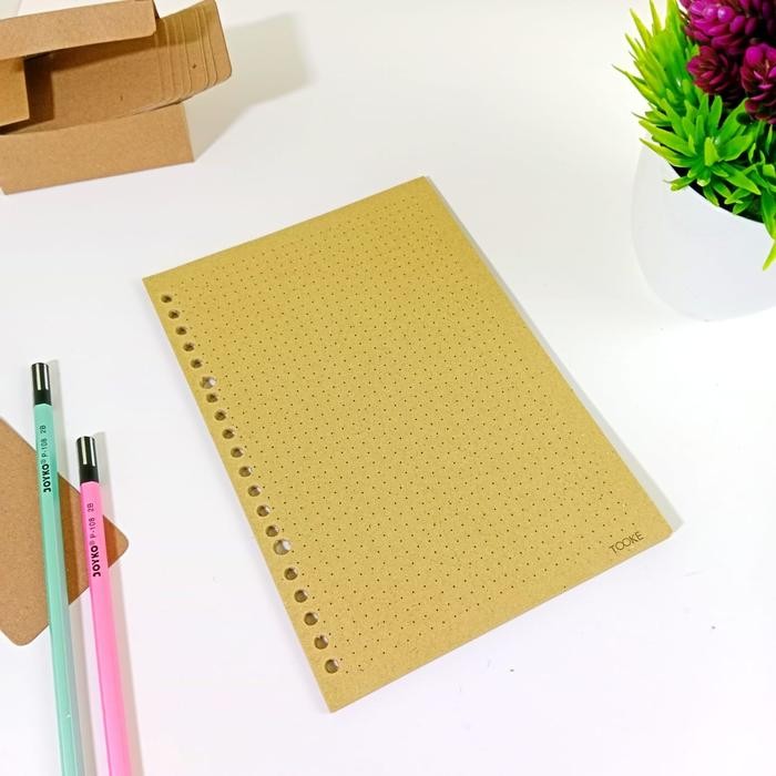 

Loose Leaf A5 Kertas Brownpaper/Isi Ulang Binder/Kertas Binder Kode 367