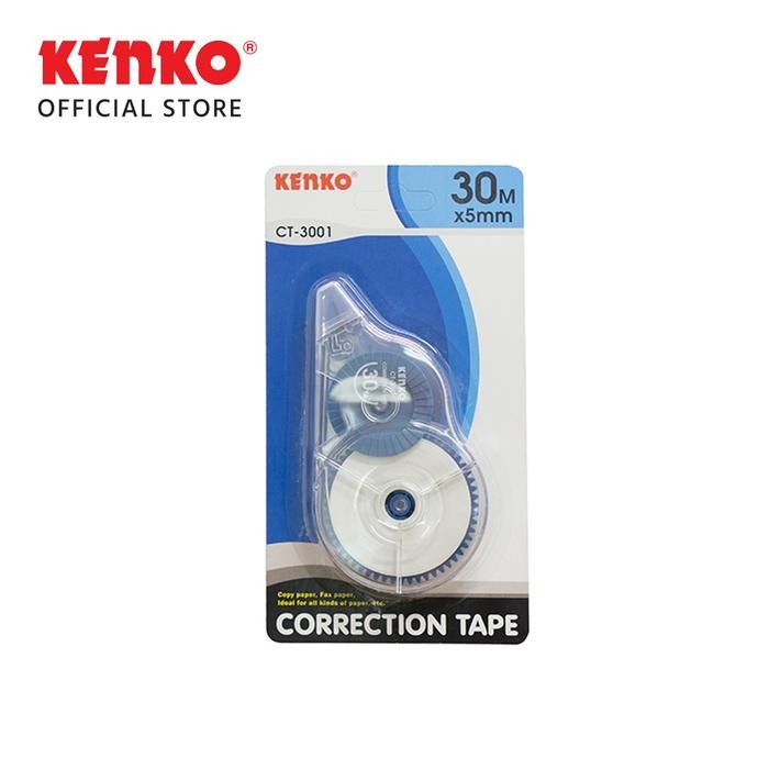 

(lusin) tipex correction pen tape kertas - kenko ct-3001 murah! kode 646