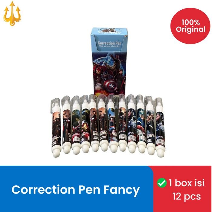 

correction pen / tip ex fancy model pen motif lucu kode 1350