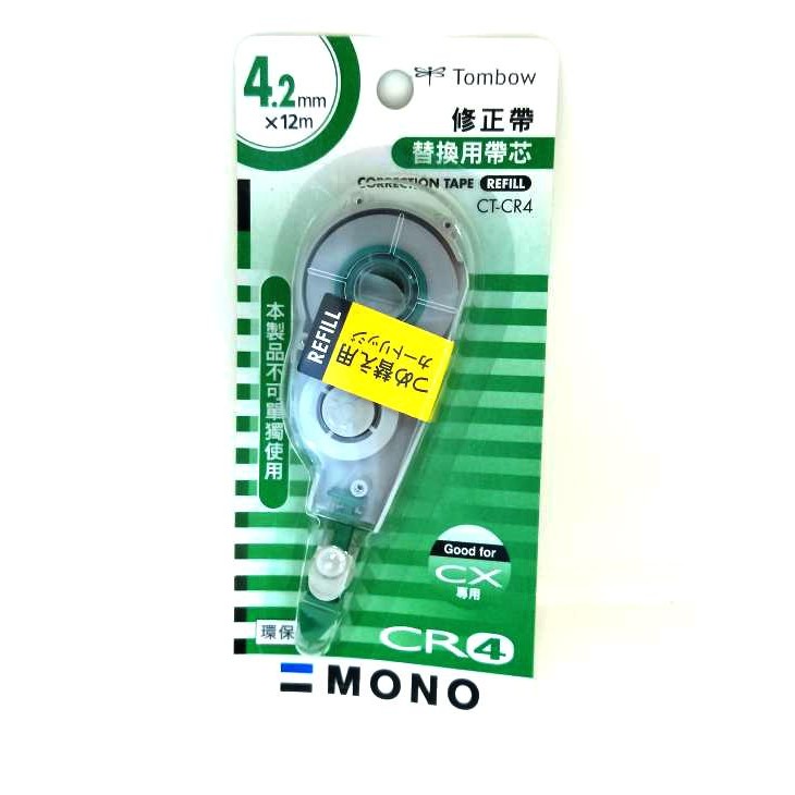 

isi correction tape tombow ct-cr4 kode 409