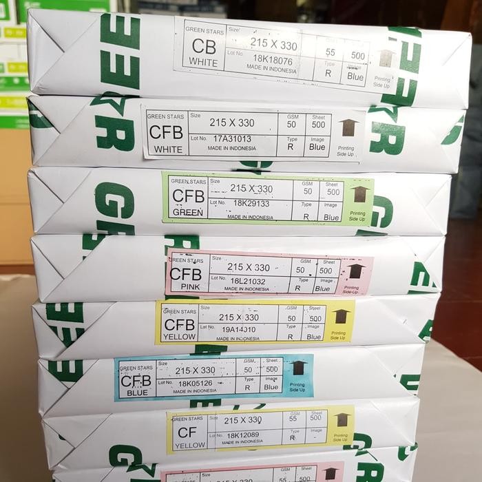 

Notebook Ncr Gs Green Star Top Putih F4 Kertas Karbon Nota Kontan