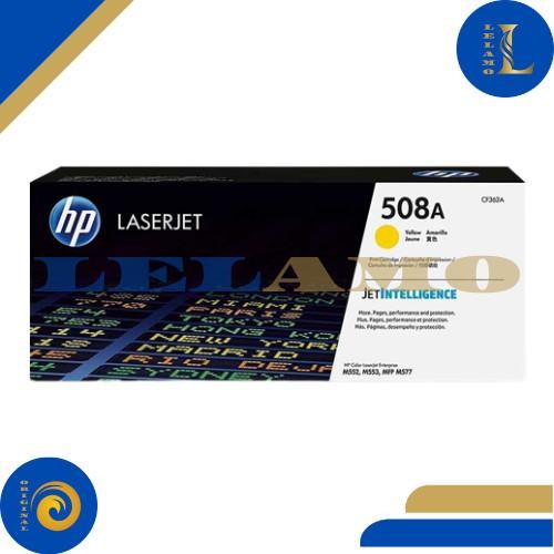 Toner Hp Laserjet 508A ( Cf362A ) Yellow Original For Printer Hp Color Laserjet M577C M552Dn M553Dn