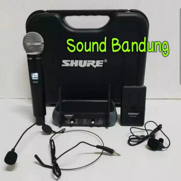 HOT PROMO mic wireless SHURE PGX-242 Handle + Clip on / PGX 242