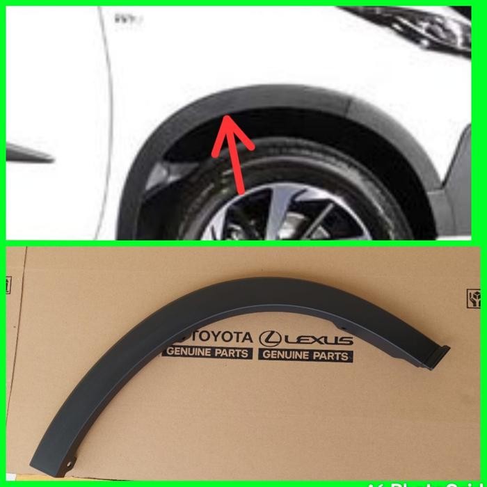 Over fender depan terios 2018 2019 2020 original murah