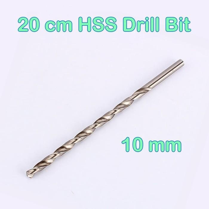 Expert Mata bor HSS kayu besi 10 mm panjang 20 cm