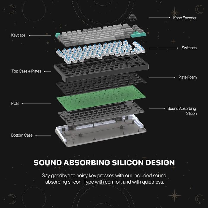 [Expert] Fantech Atom96 Atom 96 Pro Series Wireless Mechanical Gaming Keyboard Hotswap Atom-96 Pro