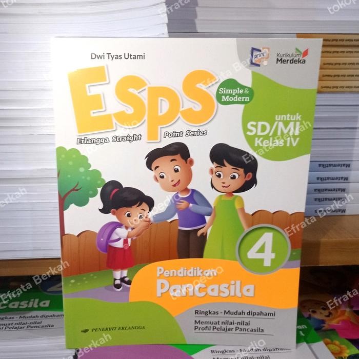 

Ready esps pendidikan pancasila sd kelas 4 kurikulum merdeka erlangga