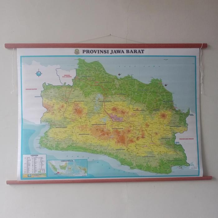 

Ready Peta Provinsi Jawa Barat Bingkai