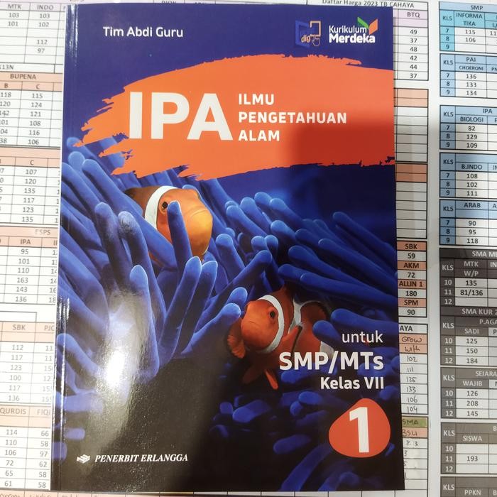 

Ready BUKU IPA KELAS 7 KURIKULUM MERDEKA TIM ABDI GURU EDISI REVISI