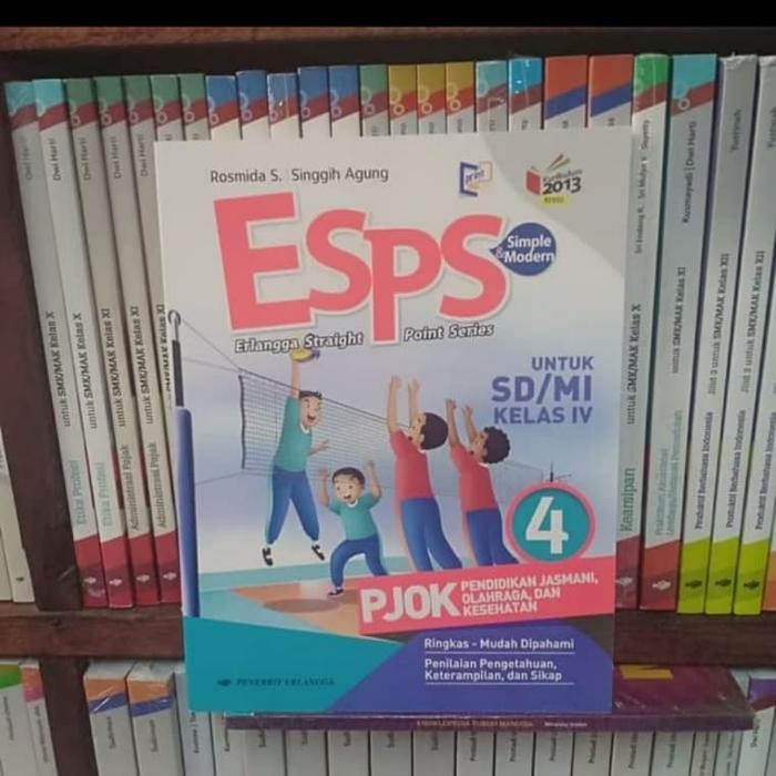 

Ready Buku ESPS PJOK Kelas 4 K13N Erlangga