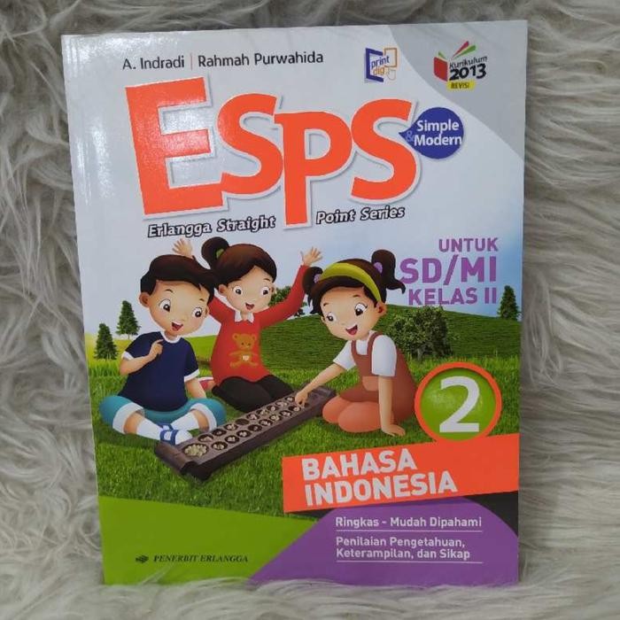 

Ready BUKU ESPS BAHASA INDONESIA SD/MI KELAS 2 PENERBIT ERLANGGA