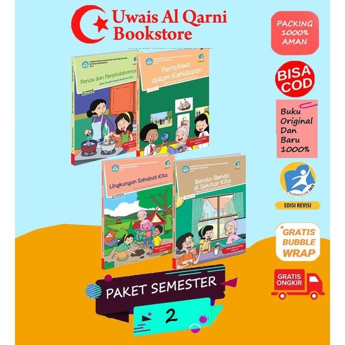 

Ready PAKET BUKU TEMATIK SD KELAS 5 SEMESTER 2 K13 REV 2018
