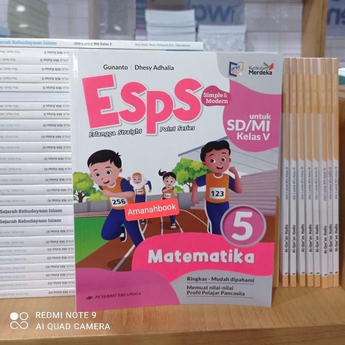 

Ready Esps Matematika SD Kelas 5 Kurikulum Merdeka Erlangga