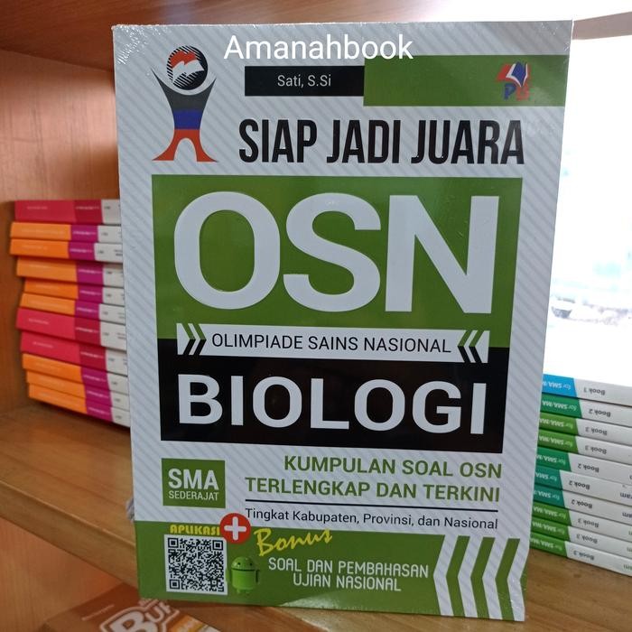 

Ready Buku Kumpulan Soal Olimpiade Sains Nasional OSN Biologi SMA