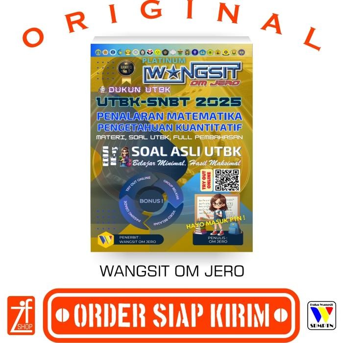 

Ready Buku Wangsit 2025 / Buku Wangsit Om Jero UTBK SNBT PENALARAN MATEMATIKA & PENGETAHUAN