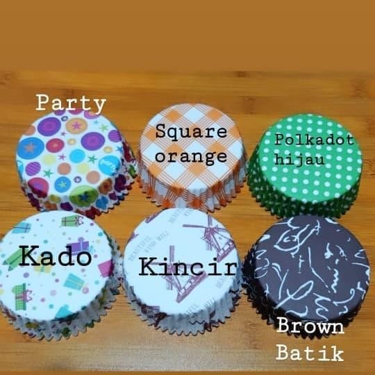 YOK DI CO. PAPER CUP CASE ROTI BULAT UKURAN S