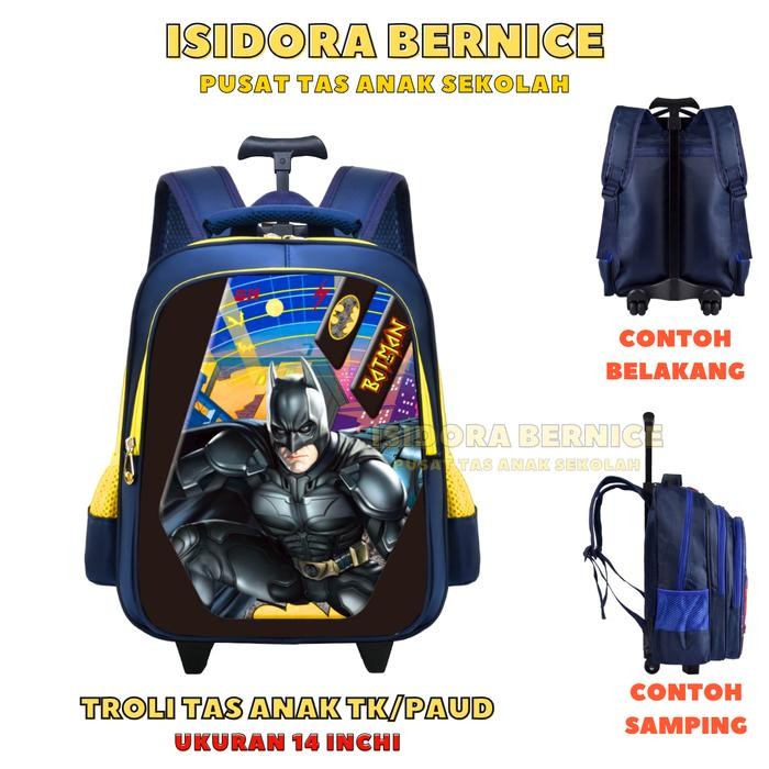READY.. TAS KOPER ANAK TK COWOK KARAKTER MOBIL SUPERHERO