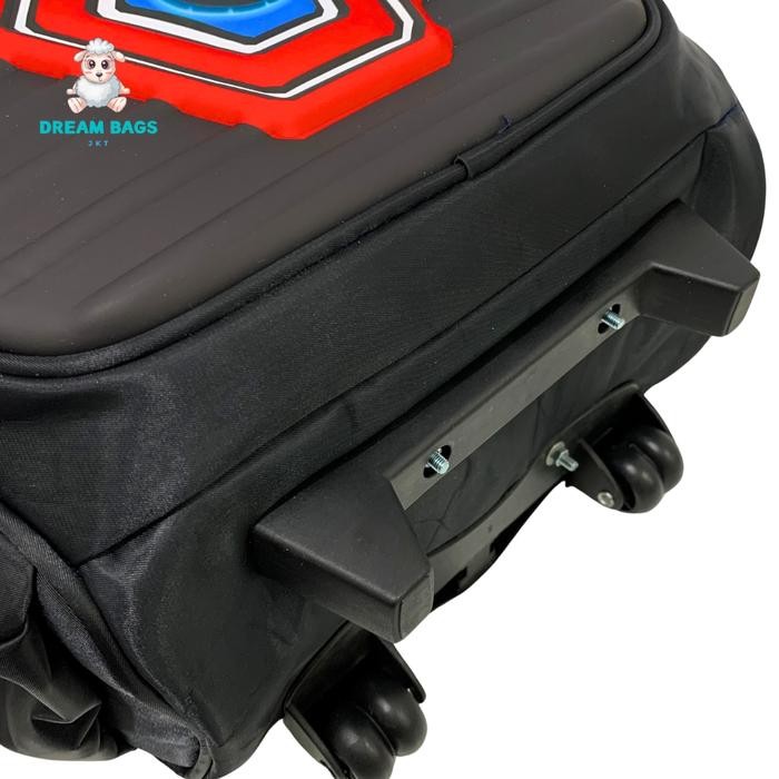 ORIGINAL.. TAS TROLI SEKOLAH ANAK LAKI LAKI SD KARAKTER DREAM BAGS KOPER DORONG