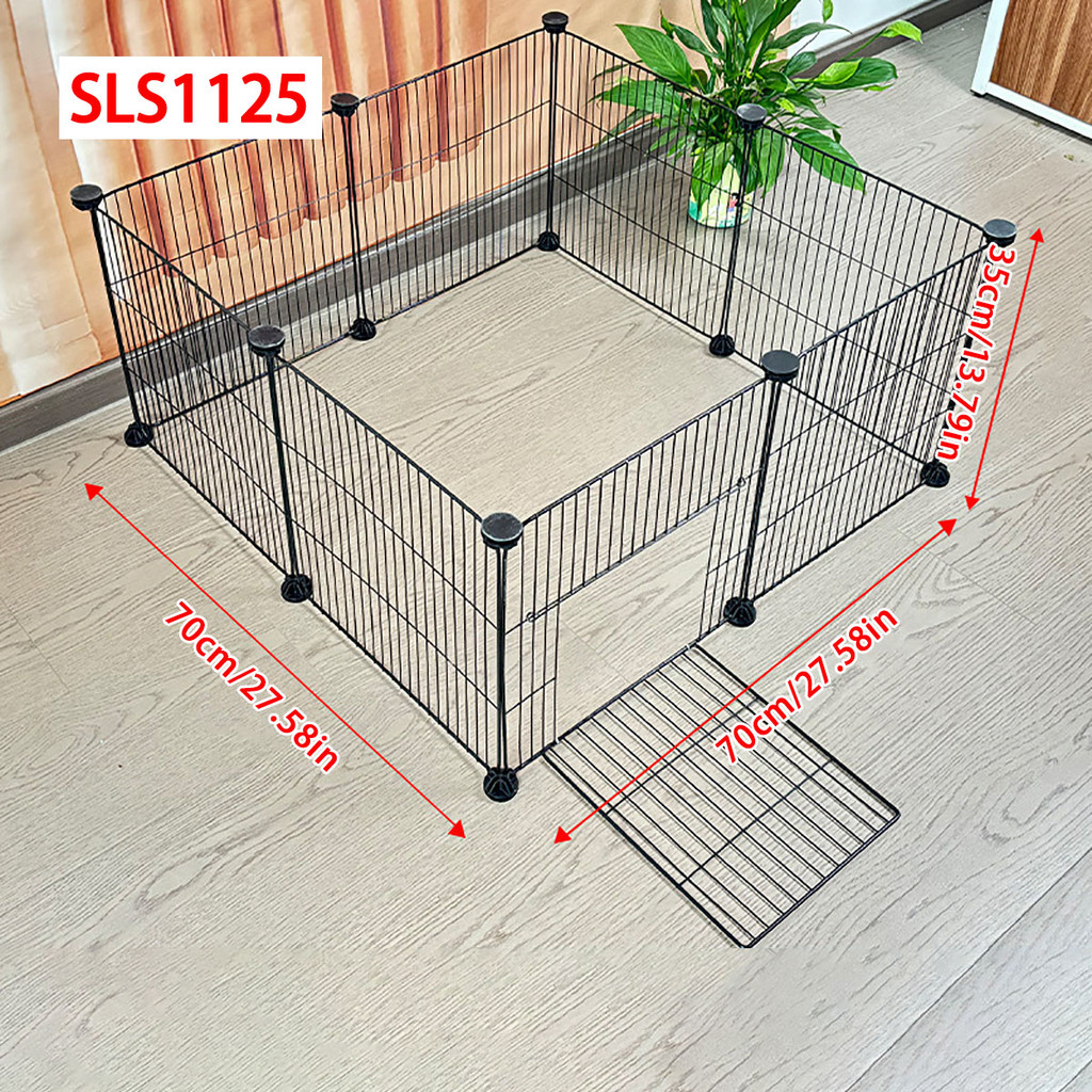 Dog pen Indoor dog cage fence Small medium dog Teddy home isolation door Pet fence kennel dog cage