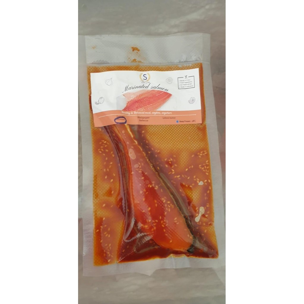 

(Allthebest) Ready to Cook Salmon Marinasi / Marinade Salmon rasa Korean Bulgogi