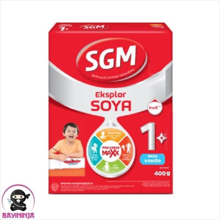(Allthebest) Susu SGM Eksplor Soya 3 Vanilla 400 gr