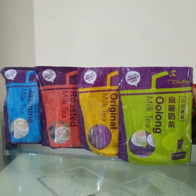(Allthebest) [READY STOCK] Chatime Bubuk Sachet Original Milk Tea 20g