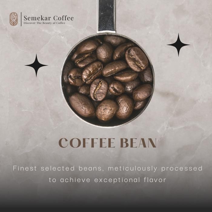 

SEMEKAR COFFEE - KOPI ARABICA MALABAR X PUNTANG NATURAL ANAEROB SPECIALTY ROASTED BEANS MANIS AIR