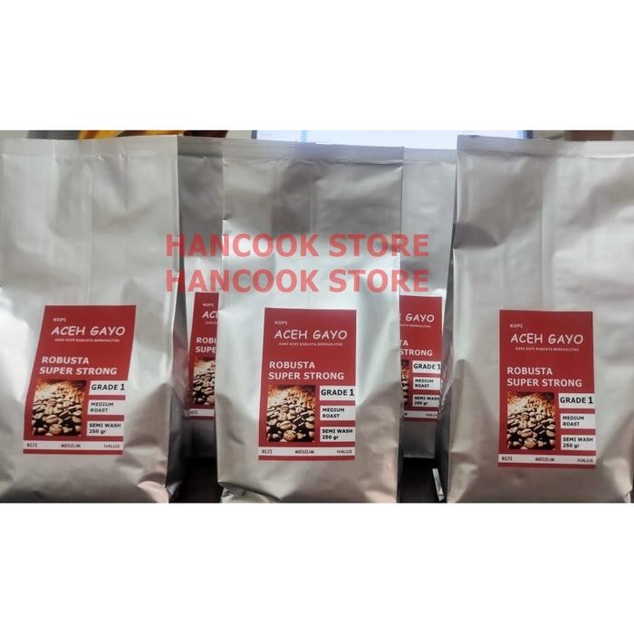 

KOPI GAYO ACEH SUPER STRONG ROBUSTA 100%