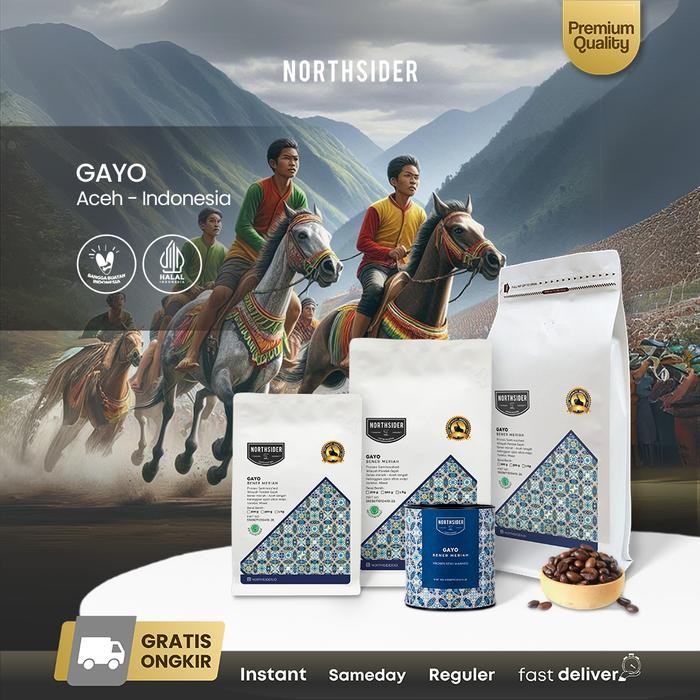 

NORTHSIDER KOPI ARABIKA GAYO SEMIWASHED COFFEE