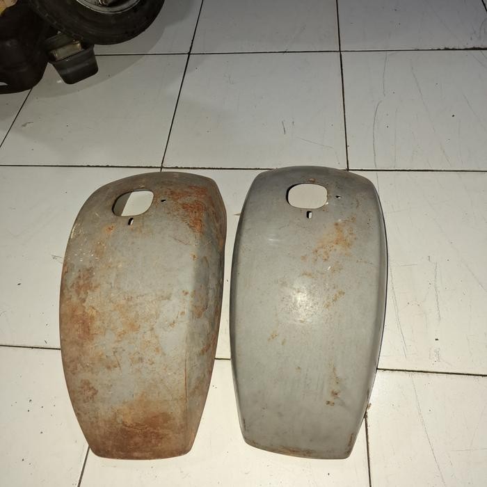 Terlaris Spakbor Vespa Excel Original Nos Danmotor Biru