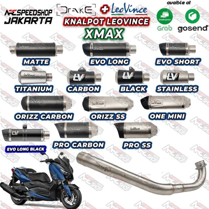 

Terlaris Knalpot Header Drake R9 Yamaha Xmax Silencer Leovince Fullsystem