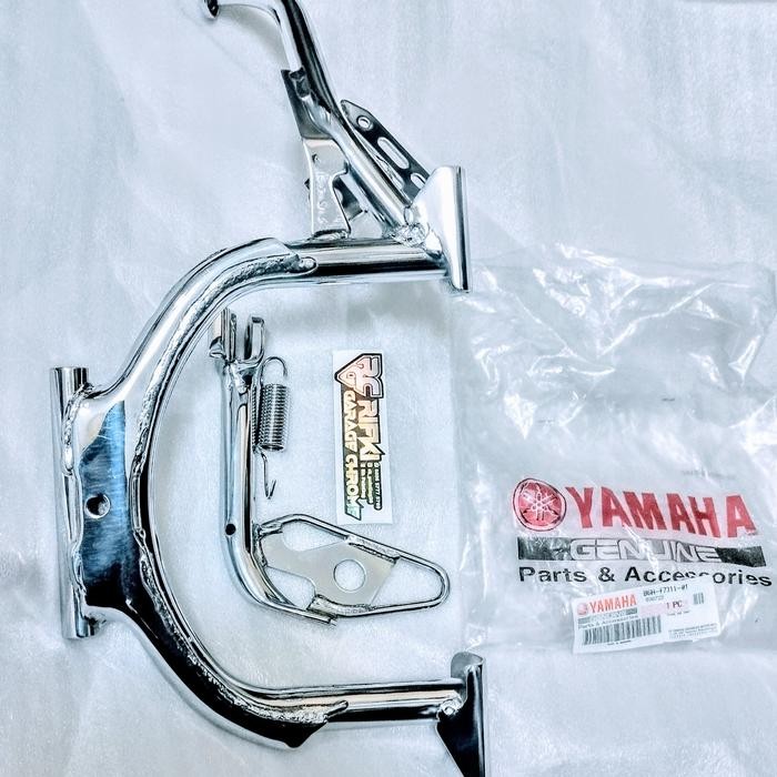 

Terlaris Standar Samping Dan Tengah Nmax New Original Yamaha Di Chrome Kode B6H