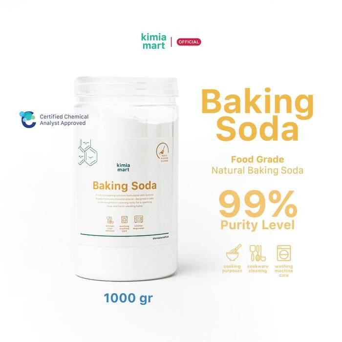 

FREShBgt- Baking Soda Food Grade Pembersih Ajaib / Soda Kue 1000gr by Kimiakiosk