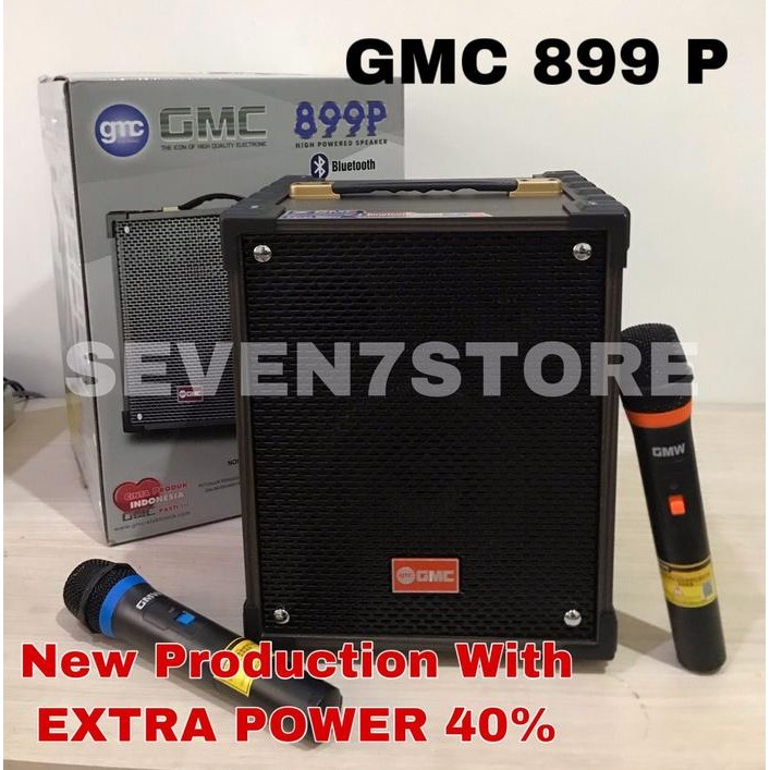Speaker Portable Bluetooth Gmc 899P 889 P Bonus 2 C Wireless