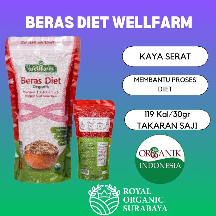 

FREShBgt- Beras DIET ORGANIK Wellfarm