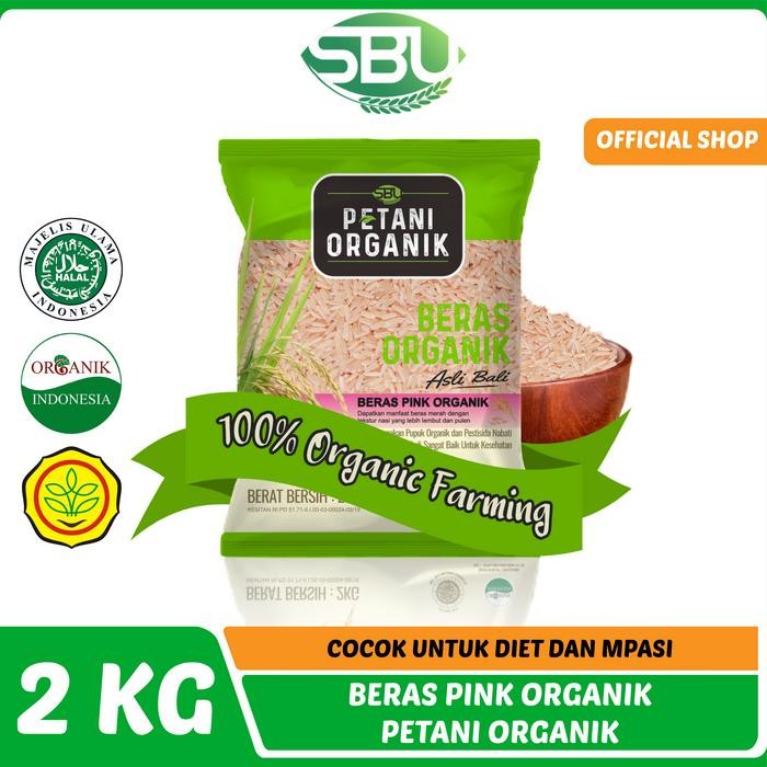 

FREShBgt- Beras Pink Petani Organik 2kg / Cocok Untuk Diet dan Mpasi