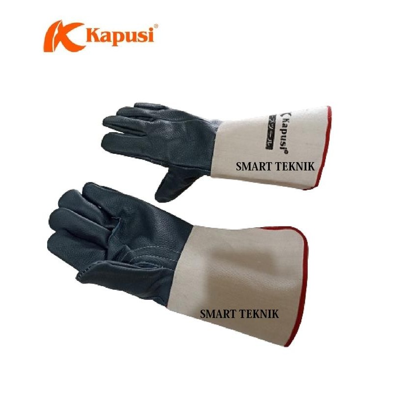 SARUNG TANGAN LAS SARUNG TANGAN KULIT LAS ANTI PANAS SUPER TEBAL