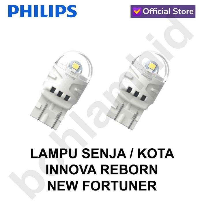 [Allthebest] Lampu LED Senja Kota INNOVA REBORN Philips Ultinon PRO6000 T20 Putih