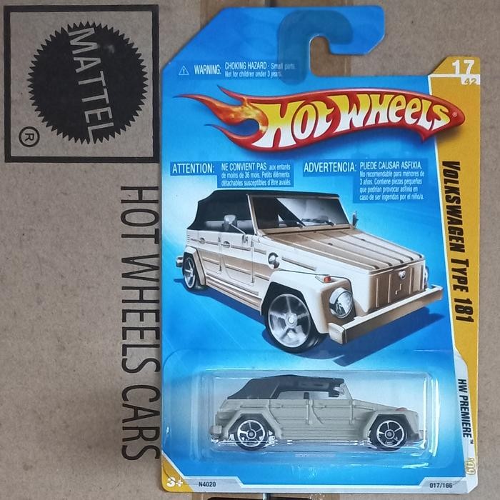 TERLARIS Hot Wheels VW Camat Volkswagen Type 181