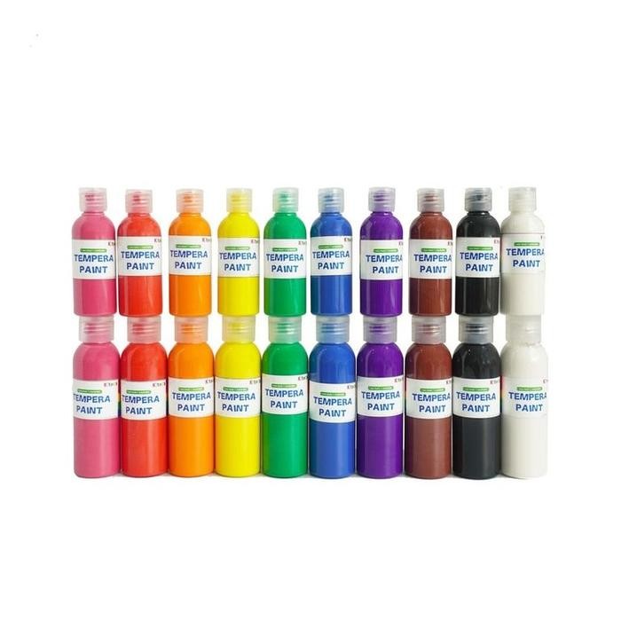 

Washable Tempera Finger Paint 100ml repack Cat Air Lukis